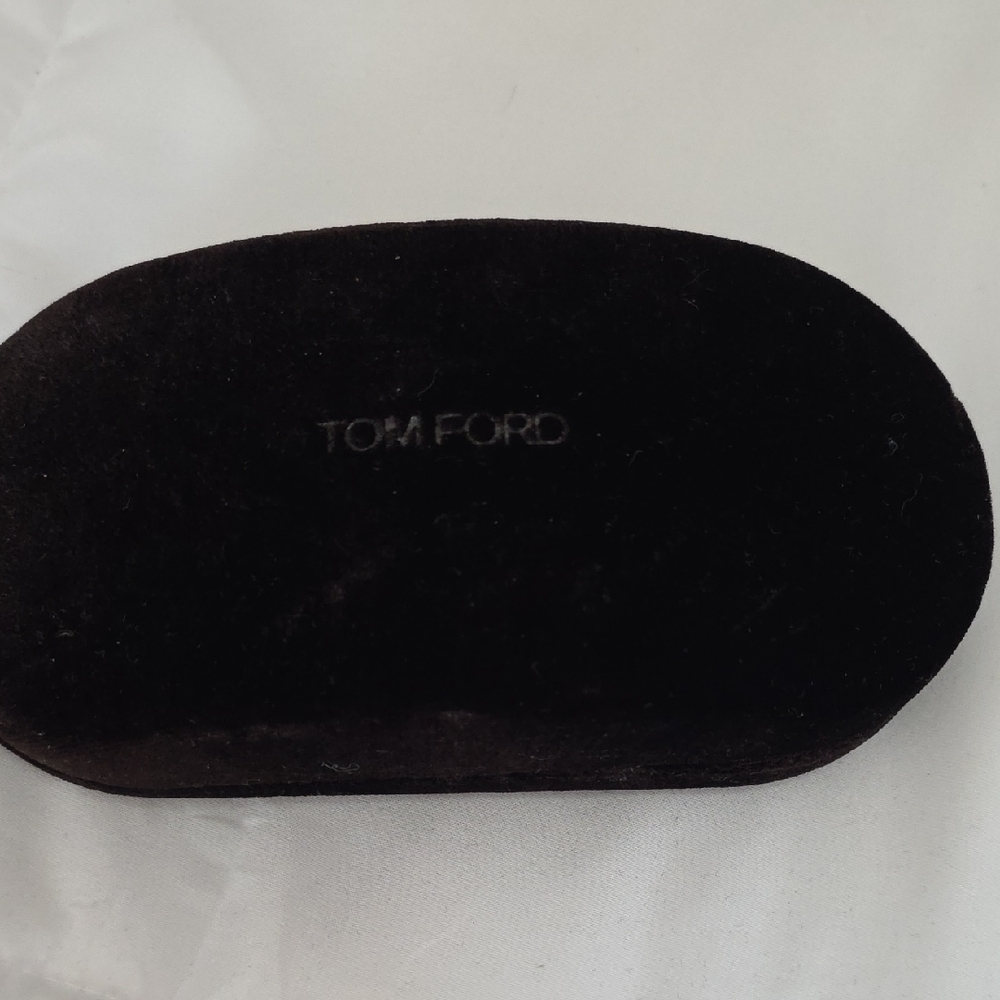 Tom Ford Velvet Black Eyewear Case